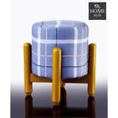 Drone Shape Round stool Printed -978