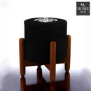 Drone Shape Round stool With Embroidery -384