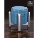 Drone Shape Wooden Stool With Steel Frame -1087