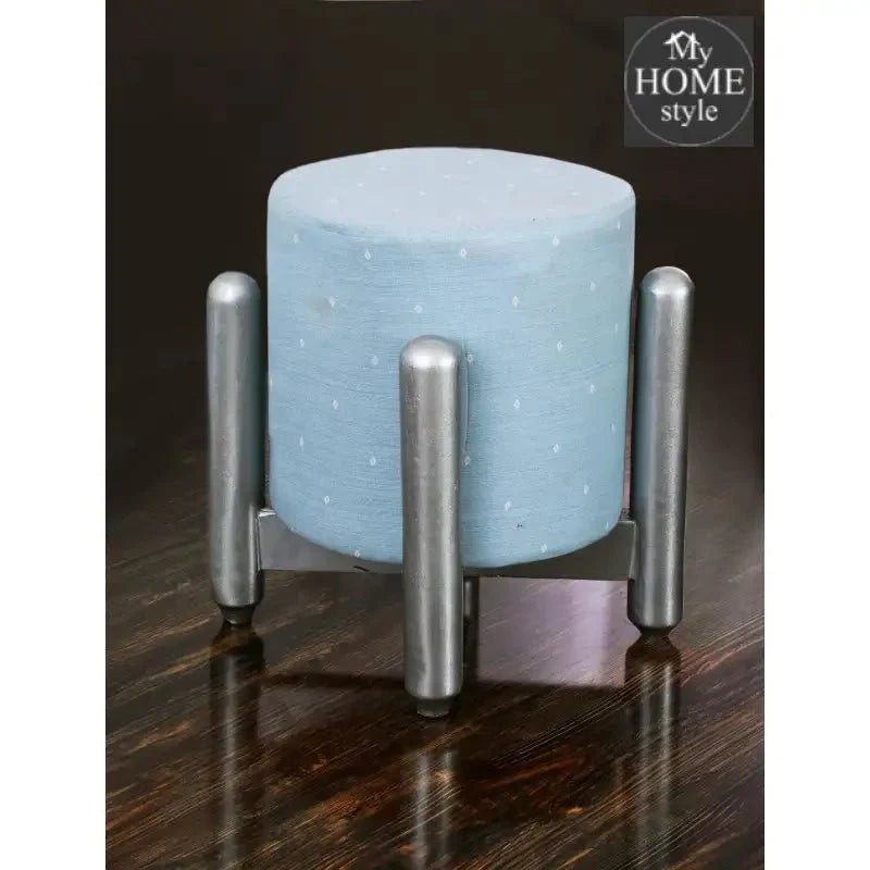 Drone Shape Wooden Stool With Steel Frame -1091