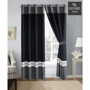 Elegant Embroidered Curtain 01