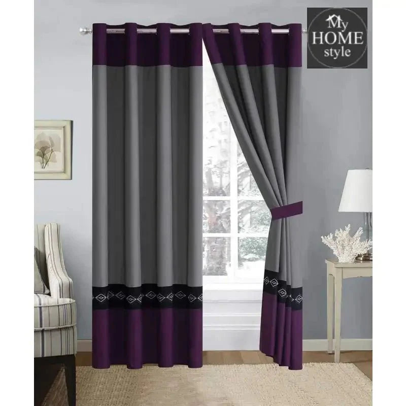 Elegant Embroidered Curtain 02