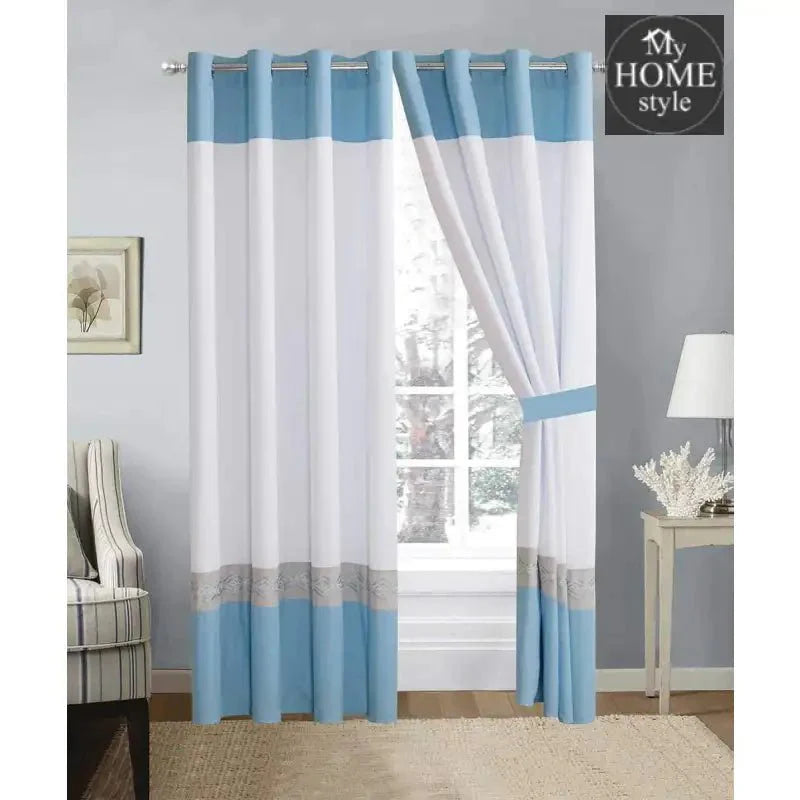 Elegant Embroidered Curtain 05