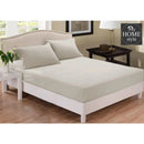 Fitted Sheet Rich Cotton Beige with Pillow cover