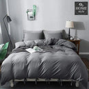 Fluffy Butterfly Duvet Set Grey