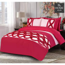 Frilly Pink Duvet set King Size