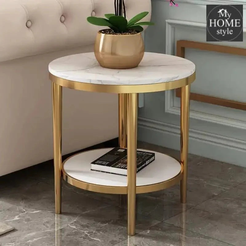 Gorgeous 2-Tier Sofa Side Table -1059