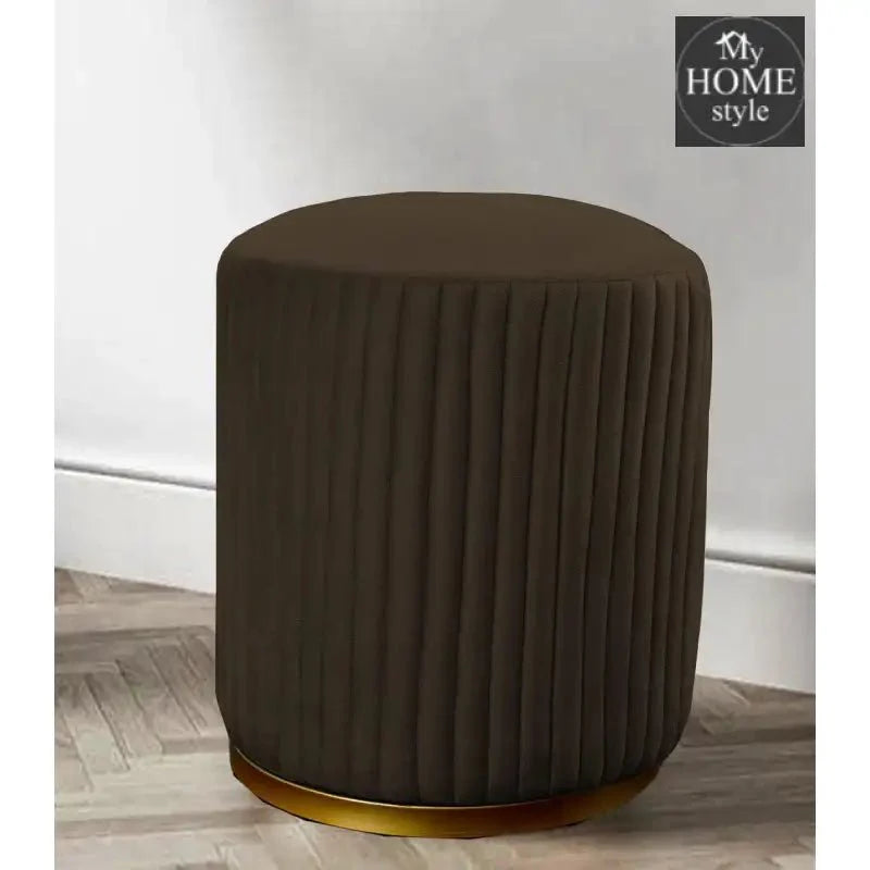 Large Pouffe Stool With Steel Frame -1055