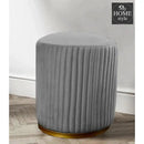 Large Pouffe Stool With Steel Frame -1055