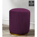 Large Pouffe Stool With Steel Frame -1055