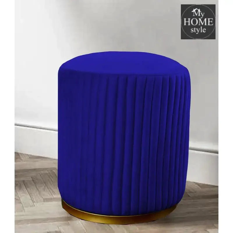 Large Pouffe Stool With Steel Frame -1055