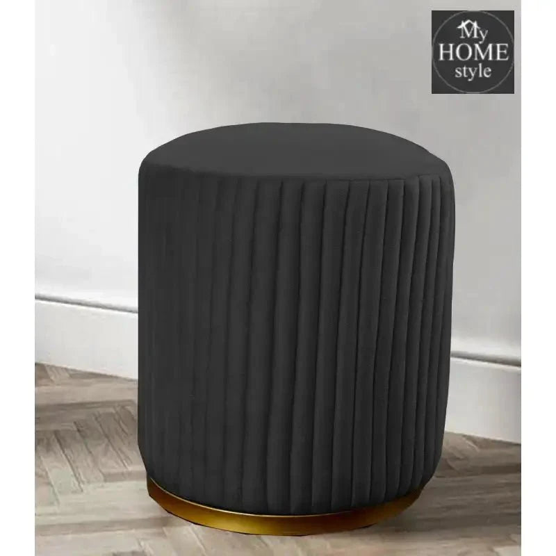 Large Pouffe Stool With Steel Frame -1055