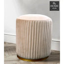 Large Pouffe Stool With Steel Frame -1055