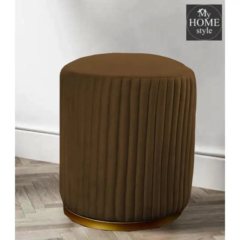 Large Pouffe Stool With Steel Frame -1055