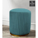 Large Pouffe Stool With Steel Frame -1055