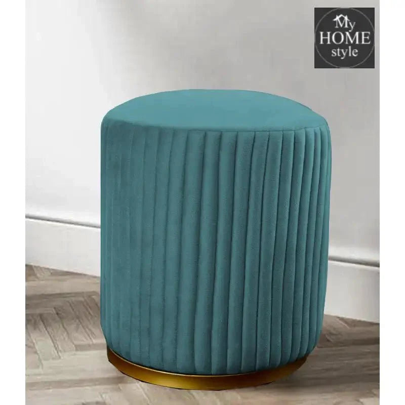 Large Pouffe Stool With Steel Frame -1055