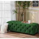 Living Room Large Velvet Ottoman Stool-649
