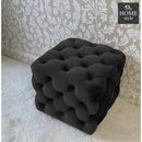 Living Room Velvet Ottoman Stool-640