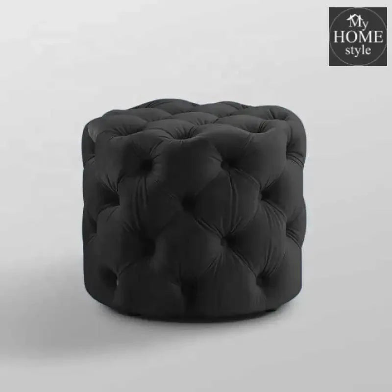 Living Room Velvet Ottoman Stool-672