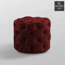 Living Room Velvet Ottoman Stool-676