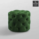 Living Room Velvet Ottoman Stool-677