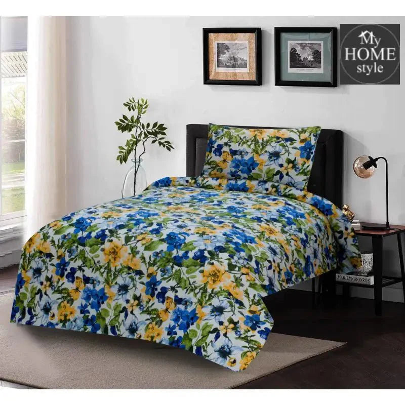 Luxury 2 Pc's  Bedsheet 802