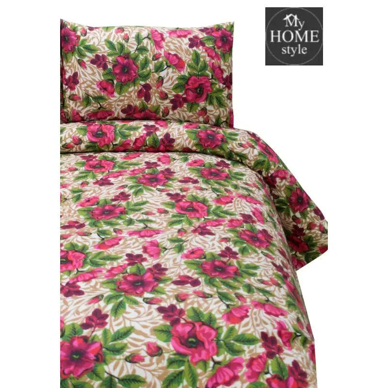 Luxury 2 Pc's  Bedsheet 809