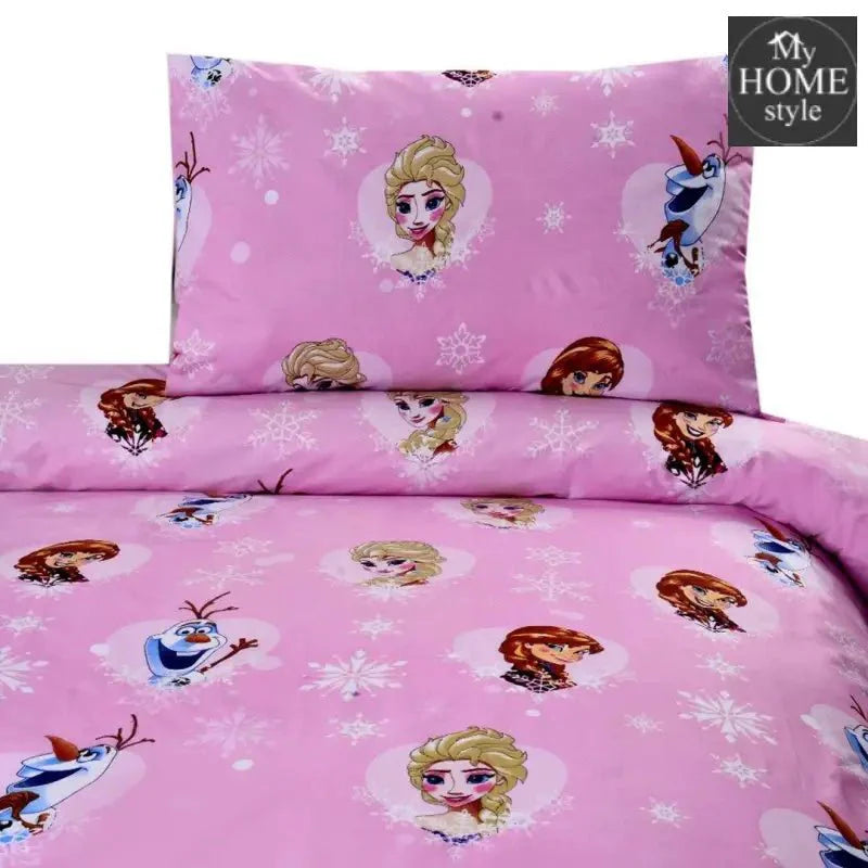 Luxury 2 Pc's Printed Bedsheet