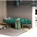 Luxury 3 Seater Ottoman Steel Stool -996