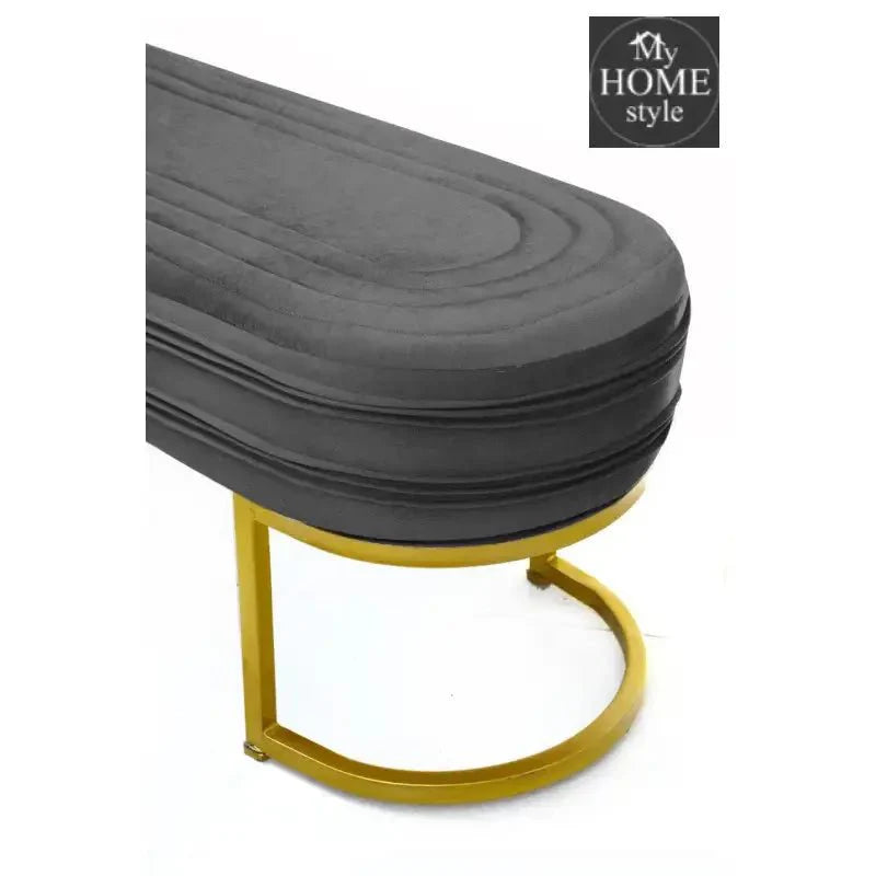 Luxury 3 Seater Steel Stool With Steel Frame -1044