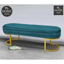 Luxury 3 Seater Steel Stool With Steel Frame -1044