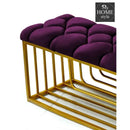 Luxury 3 Seater Stool With Shoe Rack -1035