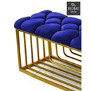 Luxury 3 Seater Stool With Shoe Rack -1036