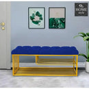 Luxury 3 Seater Stool With Shoe Rack -1036