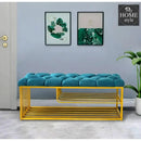 Luxury 3 Seater Stool With Shoe Rack -1038