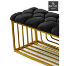 Luxury 3 Seater Stool With Shoe Rack -1041