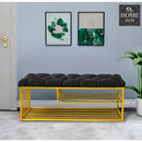 Luxury 3 Seater Stool With Shoe Rack -1041