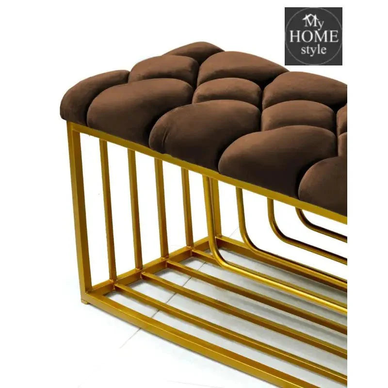Luxury 3 Seater Stool With Shoe Rack -1042