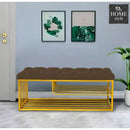 Luxury 3 Seater Stool With Shoe Rack -1042