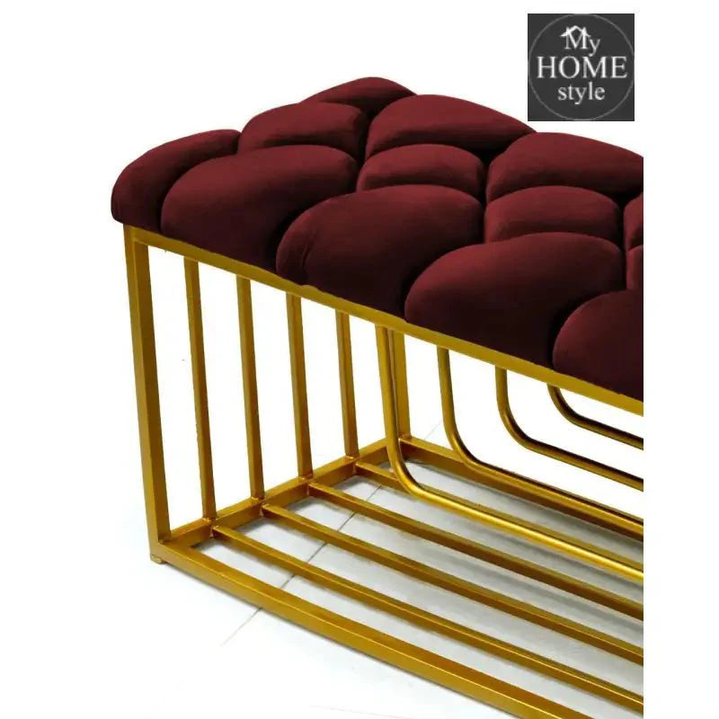 Luxury 3 Seater Stool With Shoe Rack -1043