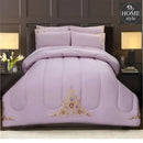 Luxury 6 PC'S Mariana Embroidered Comforter Set Pink