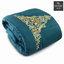 Luxury 6 PC'S Mariana Embroidered Comforter Set Teal