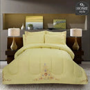 Luxury 6 PC'S Mariana Embroidered Comforter Set Yellow