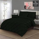 Luxury 8 pc's Sateen Pintuck Duvet set Forest Green