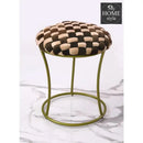 Luxury Creative Large Stool With Steel Frame -1098