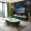 Luxury Creative Style Center Table & TV Combination Living Room Set -833