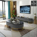 Luxury Creative Style Center Table & TV Combination Living Room Set -837
