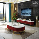 Luxury Creative Style Center Table & TV Combination Living Room Set -842