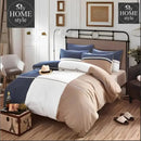 Luxury Cross Stripe Duvet Set