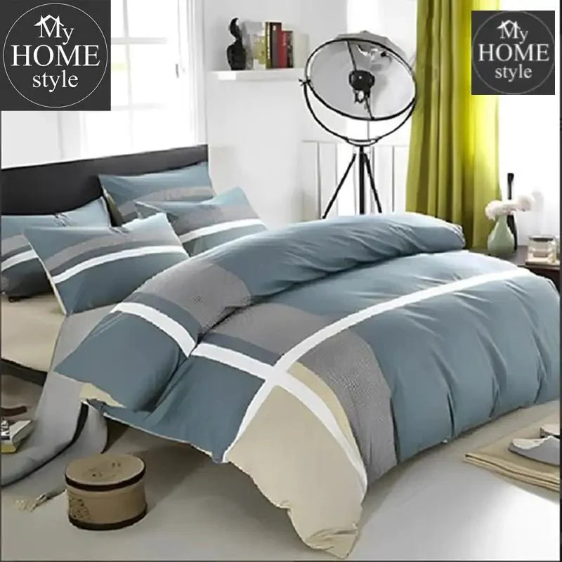 Luxury Cross Stripe Duvet Set